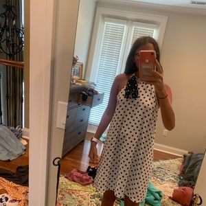 Polka dot Zara dress
